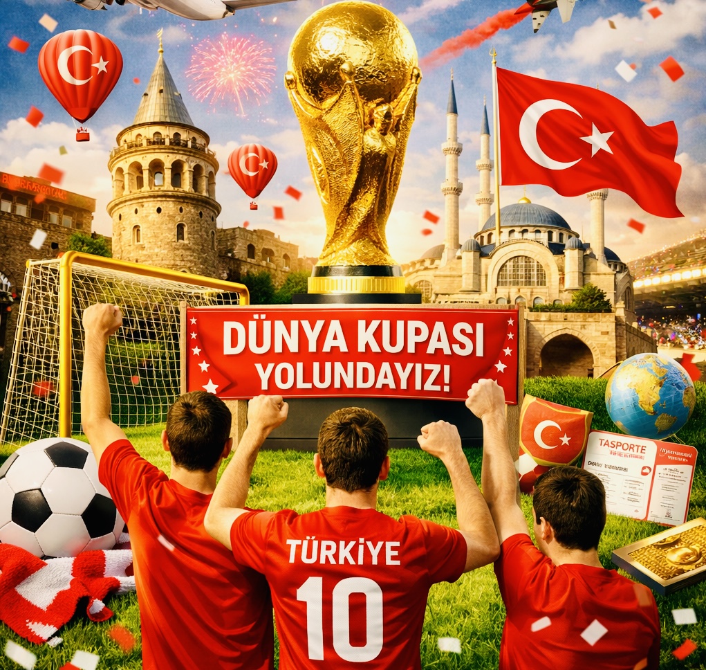 DÜNYA KUPASI’NDAYIZ