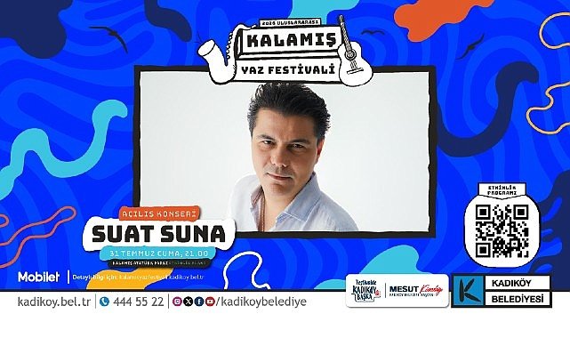 Kalamış Yaz Festivali 30 Temmuz’da Başlıyor