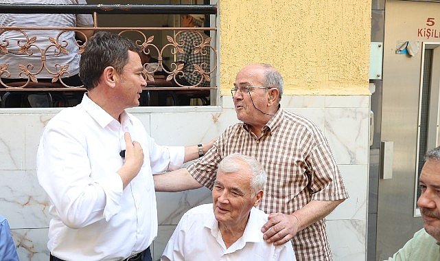 Başkan Aydın Osmangazi’nin Nabzını Sahada Tuttu