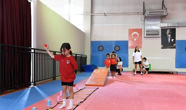 Çiğli’de Yaz Sporla Dolu Geçti: 1.747 Kişi Yaz Okullarından Faydalandı