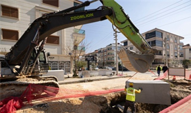 Altyapıdan asfalta Tire’nin çehresi değişiyor