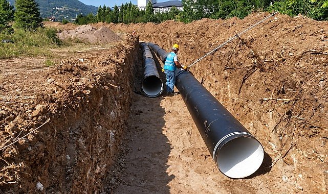 İSU’dan Rahmiye’ye 5.000 Metreküplük Yeni Su Deposu