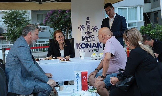 Konak’ta söz komşuların: Başkan Mutlu, Mehmet Ali Akman’da talepleri dinledi