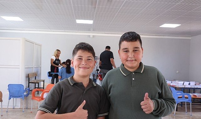 Öğrencilerin okul tıraşı Büyükşehir Belediyesi’nden