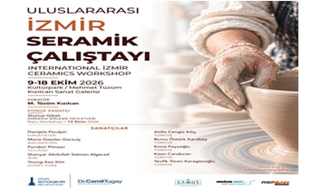 İzmir’de uluslararası seramik buluşması