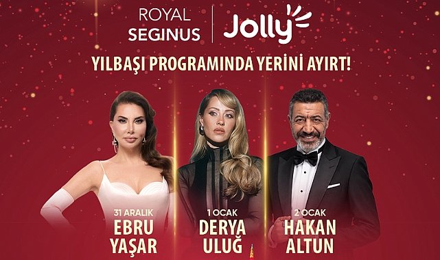 Jolly İmzasıyla hazırlanan konserlerle Royal SegInus’ta 3 Gece Kutlama